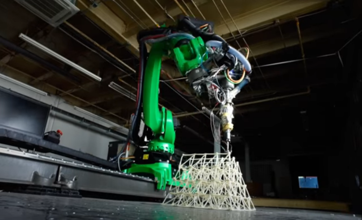 Fabricación aditiva en arquitectura: edificios robóticos impresos en 3D.